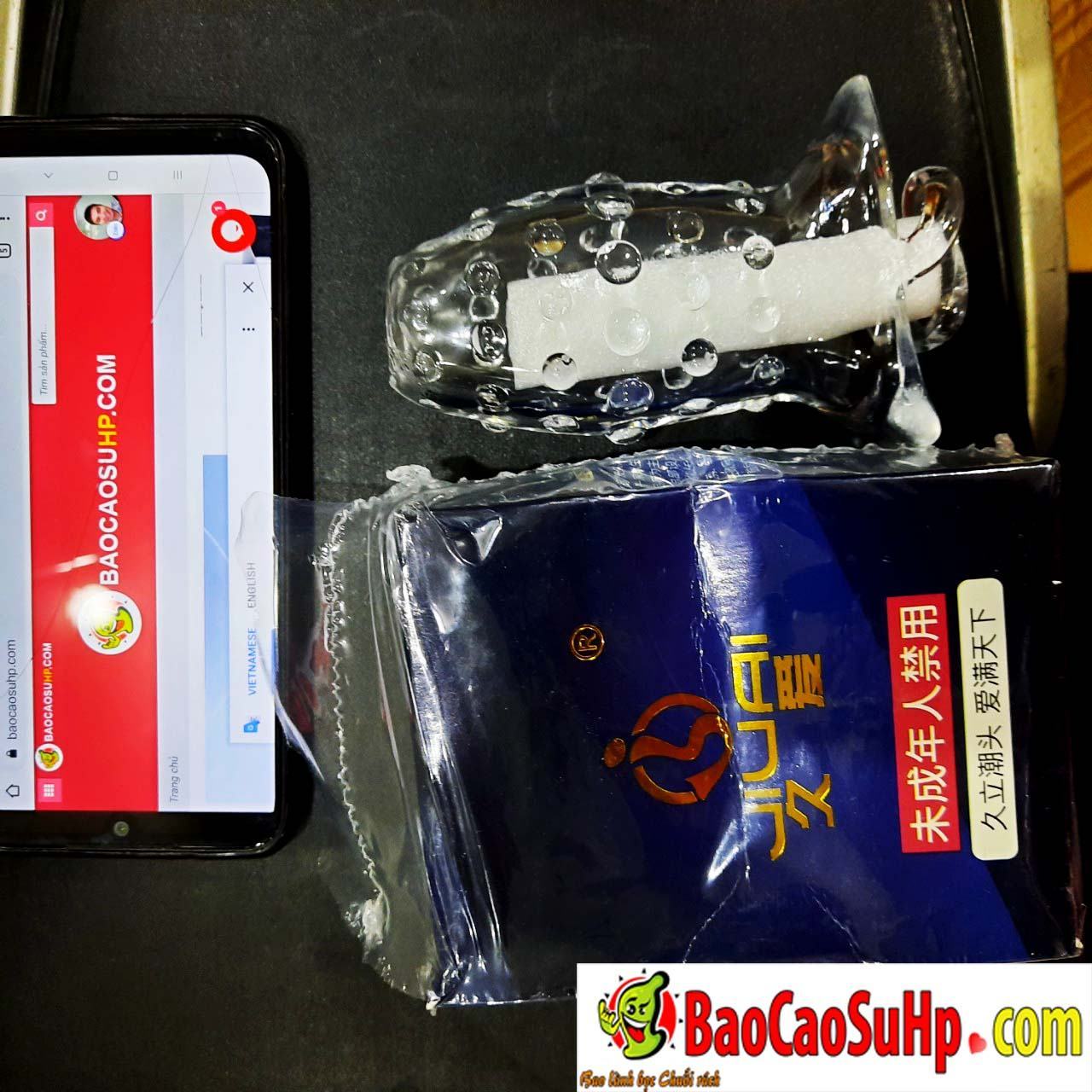  Phân phối Bao cao su donden Invisible Crybe gân nổi trong suốt hàng mới về