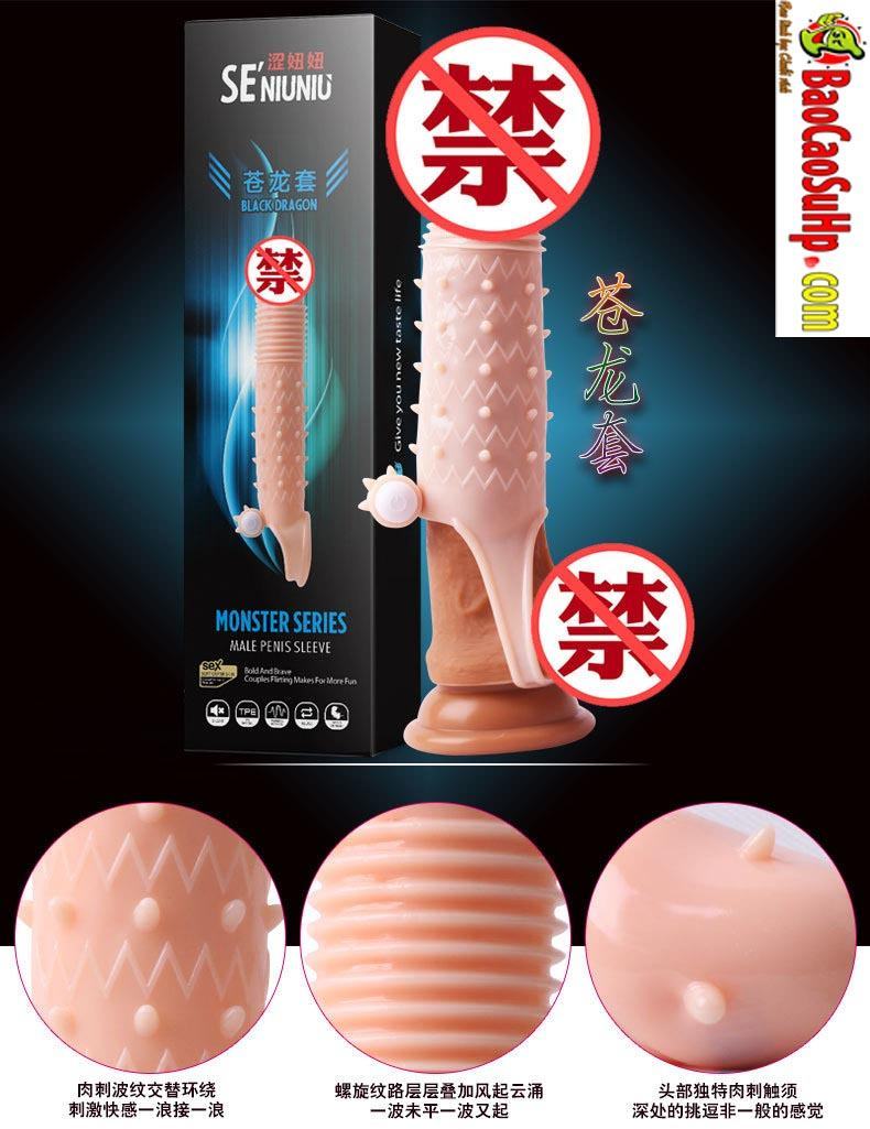 Cung cấp Bao cao su donden siêu khủng gân gai xoắn rung monster series nhập khẩu