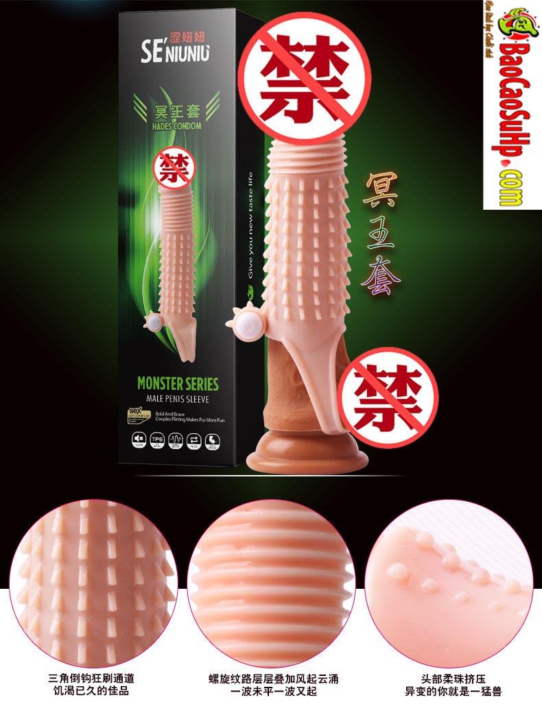 Cung cấp Bao cao su donden siêu khủng gân gai xoắn rung monster series nhập khẩu