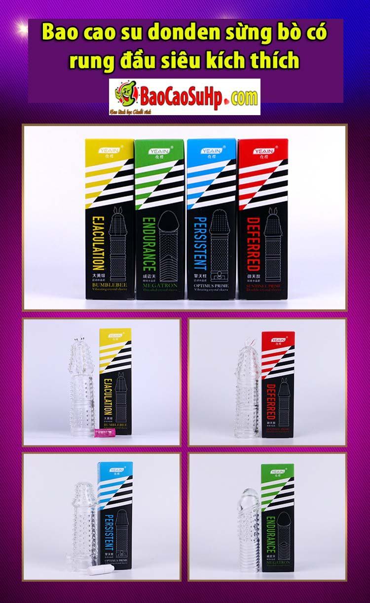 Donden Horn Vibrating Ring Enhance Pleasure