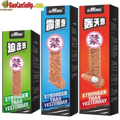 Bộ 3 bao cao su donden Stronger than yesterday đa dạng mẫu mã chất lượng 