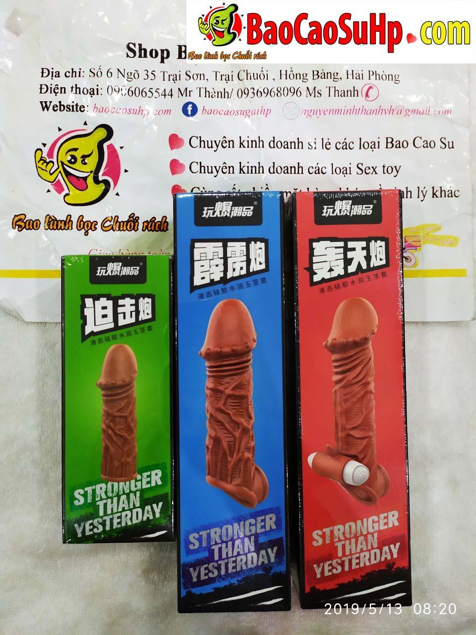Bộ 3 bao cao su Donden cao cấp siêu bền sướng hơn ngay