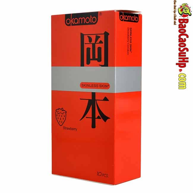  Mua Bao Cao Su Okamoto Skinless Skin Strawberry Ngọt ngào hương dâu tốt nhất