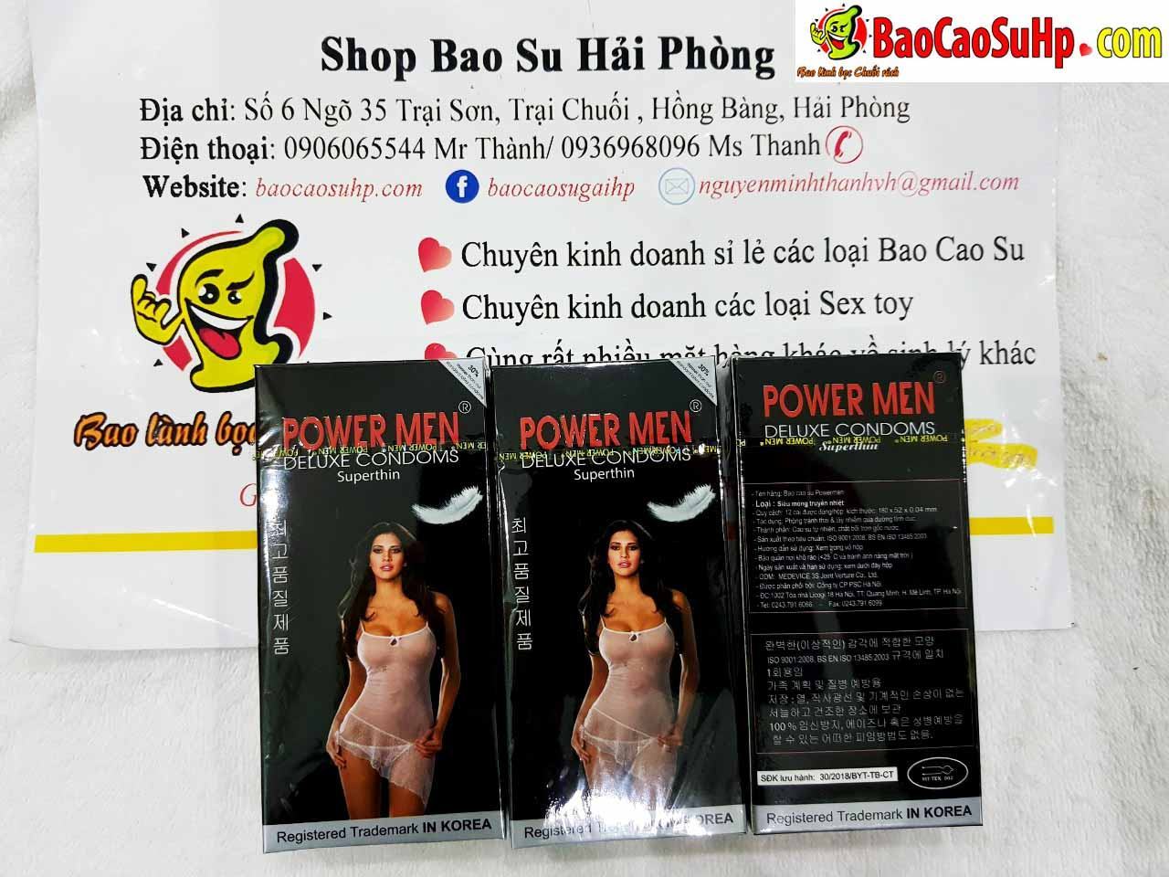 Powermen Korean Ultra Thin Condom Superthin Pack
