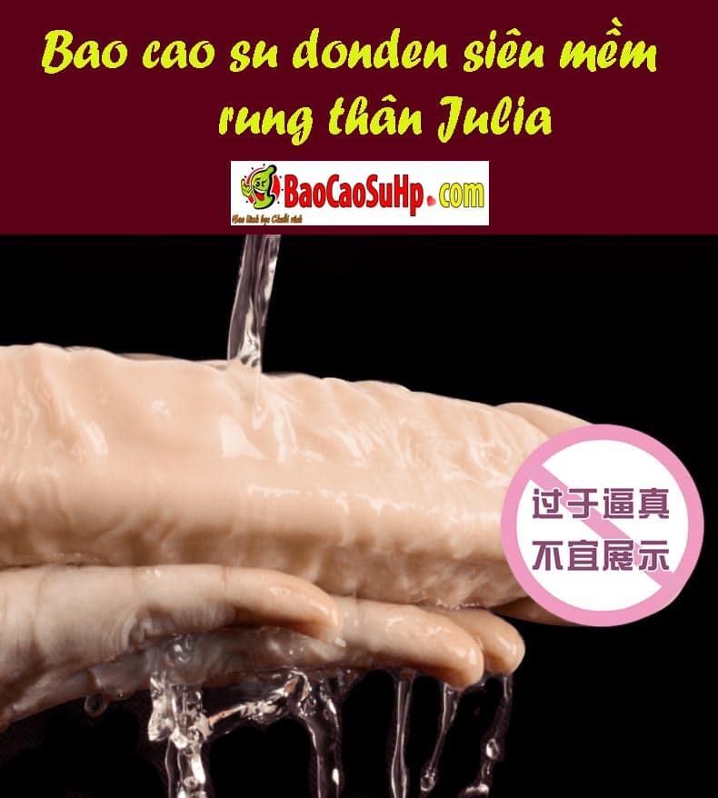  Địa chỉ bán Bao cao su donden siêu mềm rung thân Julia hàng mới về