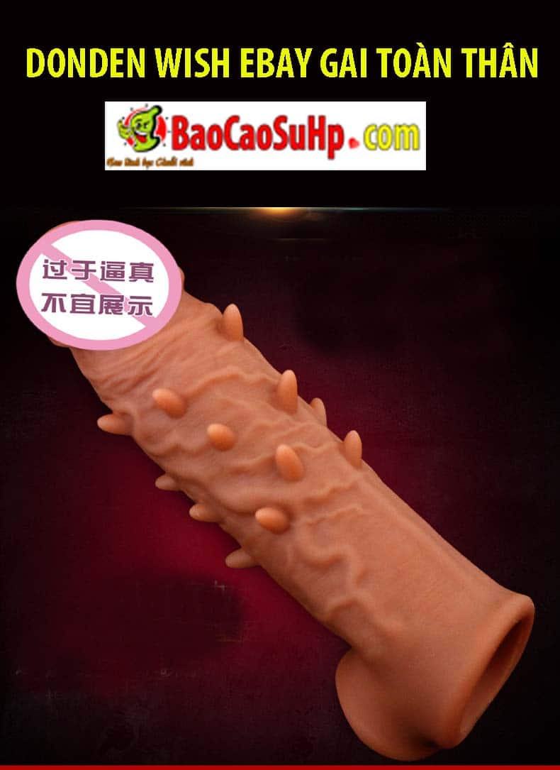 Donden Wish Ebay Textured Vibrating Condom Full Body Sensation