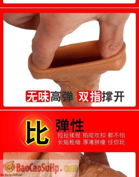 Donden Hotboy Skin Tone Stretchy Textured Condom Enhancing Pleasure