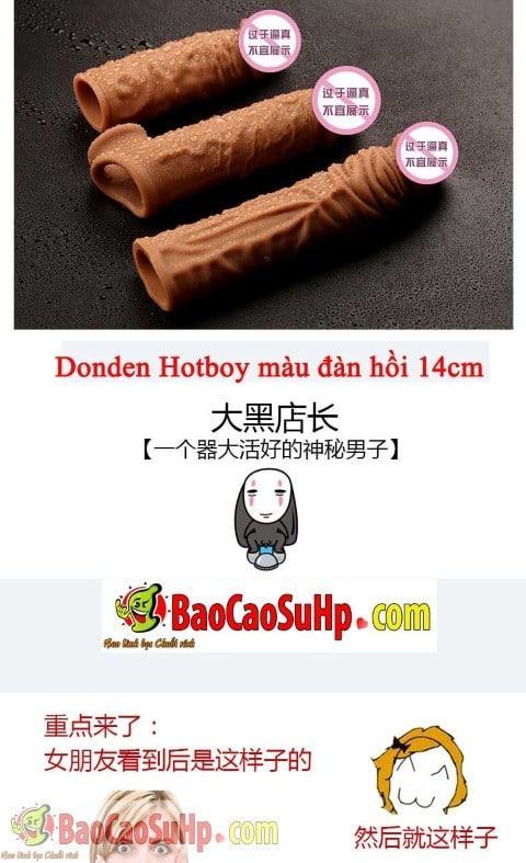 Donden Hotboy Skin Tone Stretchy Textured Condom Enhancing Pleasure