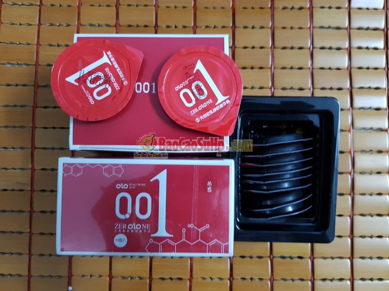 OLO Ultra-Thin Warm Red Condom for Exciting Sensation