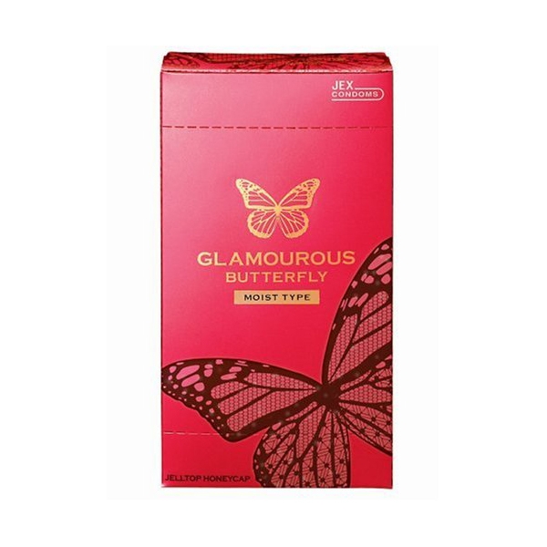 Bao cao su Jex Glamcurous Butterfly moist màu xanh mát lạnh 