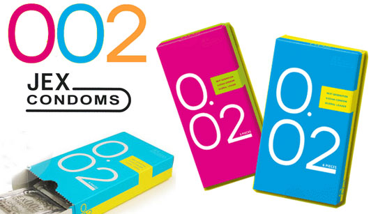 Jex ultra thin condom 0.02mm Japan lubricated 3pcs