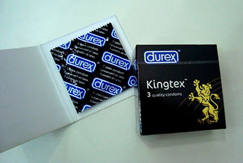Durex Kingtex 3-Pack Comfortable Close Fit Condoms
