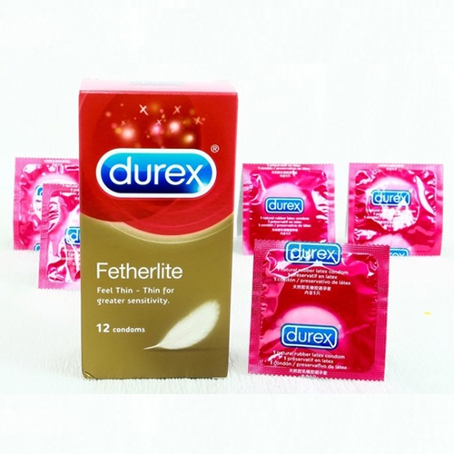 Bao cao su Durex Fetherlite siêu mỏng hộp 12 chiếc an toàn 