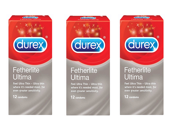 Durex Fetherlite Ultra-Thin 12pcs Comfortable Condoms