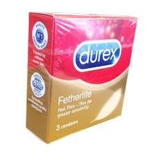 Bao cao su Durex Fetherlite 3 chiếc siêu mỏng Thái Lan an toàn chất lượng 