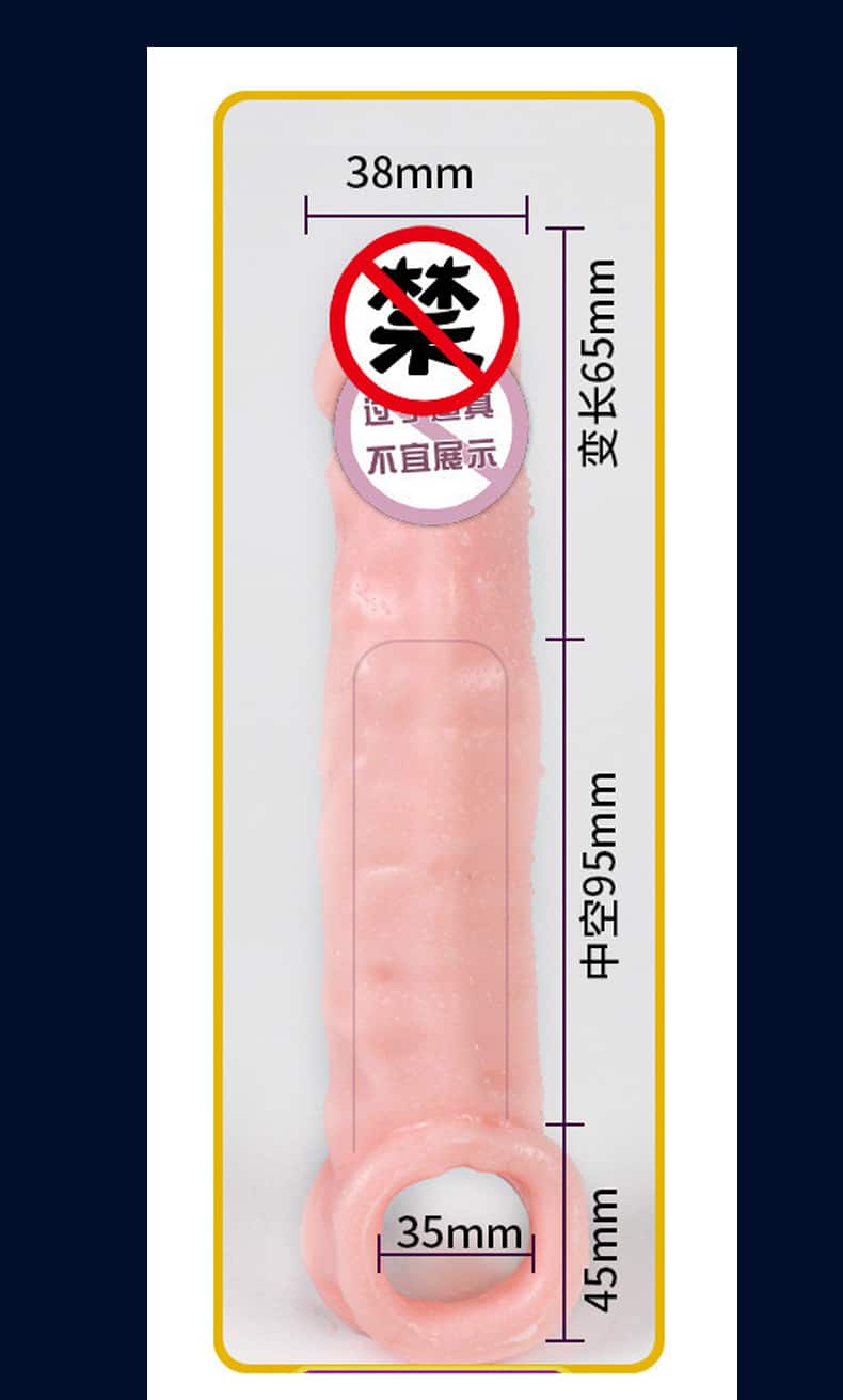 20180517203440 8235170 donzen da nguoi quai deo hai phong 1 - Bao cao su đôn dên cao cấp màu da có quai đeo – Tăng kích thước khủng, êm ái và chắc chắn như thật