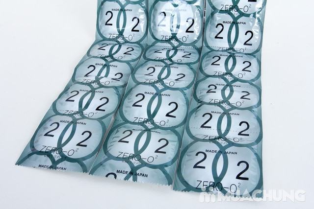 Bao cao su Zero-O2 0.01 siêu mỏng ôm sát cảm giác thật