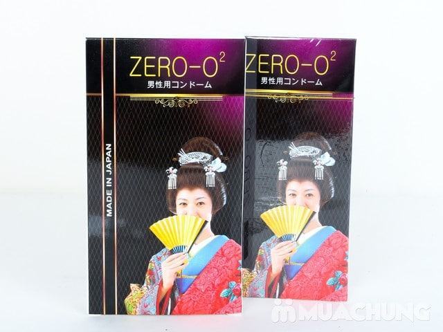 Bao cao su Zero-O2 siêu mỏng 0.01mm ôm sát cảm giác như thật