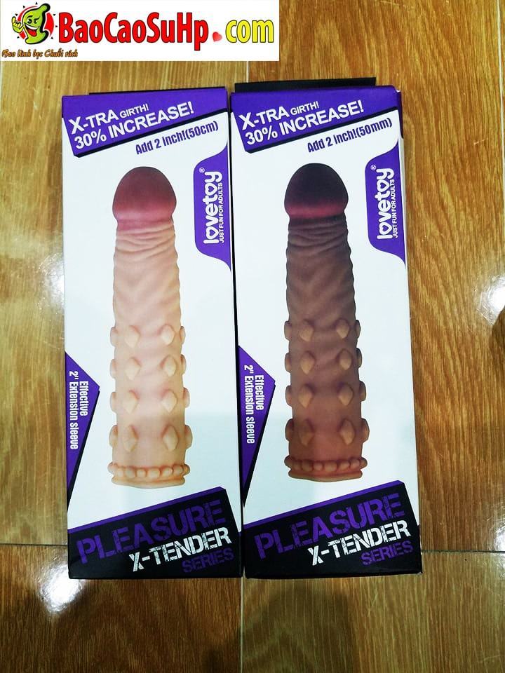 Bao cao su Lovetoy đôn dên tăng kích thước, siêu nhạy, an toàn