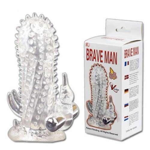 Bao Cao Su Brave Man Gai Rung Tăng Khoái Cảm Dịu Êm Mượt