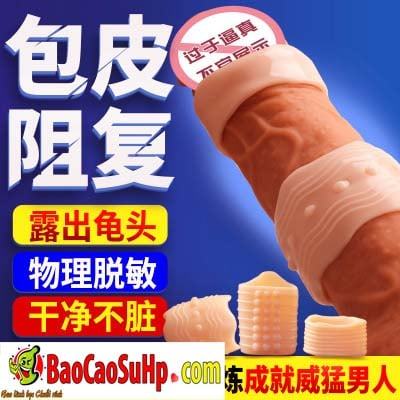 Bao cao su donden khúc giữa ForeSkin siêu mềm siêu kích thích