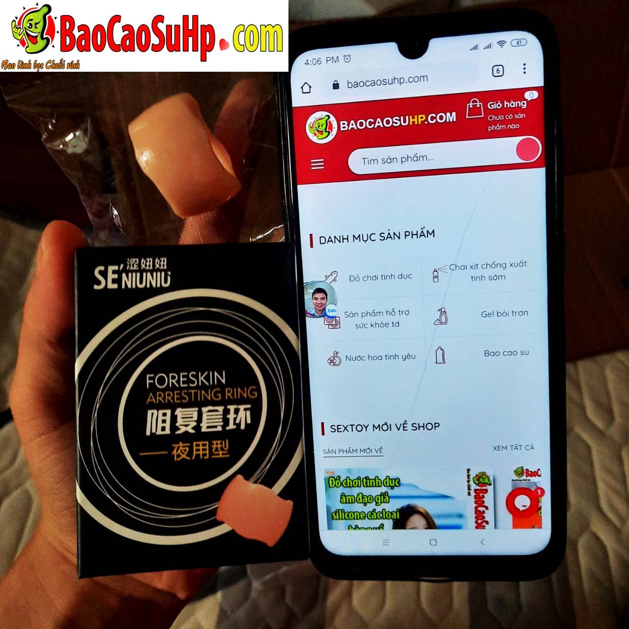 Bao cao su donden khúc giữa ForeSkin siêu mềm tăng khoái cảm