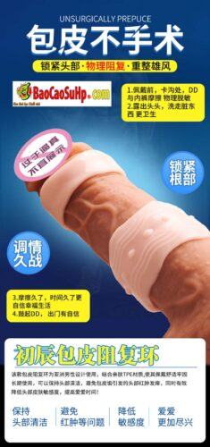 Bao cao su donden khúc giữa ForeSkin siêu mềm tăng khoái cảm