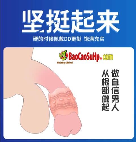 Bao cao su donden khúc giữa ForeSkin siêu mềm tăng khoái cảm