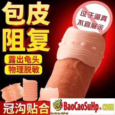 Bao cao su donden khúc giữa ForeSkin siêu mềm tăng khoái cảm