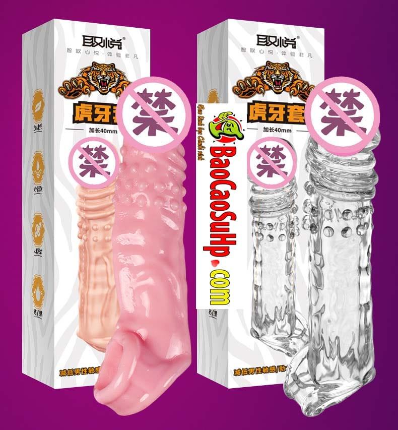 Bao cao su Donden Tiger bi gai gai tăng khoái cảm an toàn