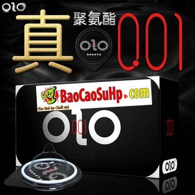 Bao cao su siêu mỏng Prenium Olo 0.01mm polyurethane an toàn giá tốt