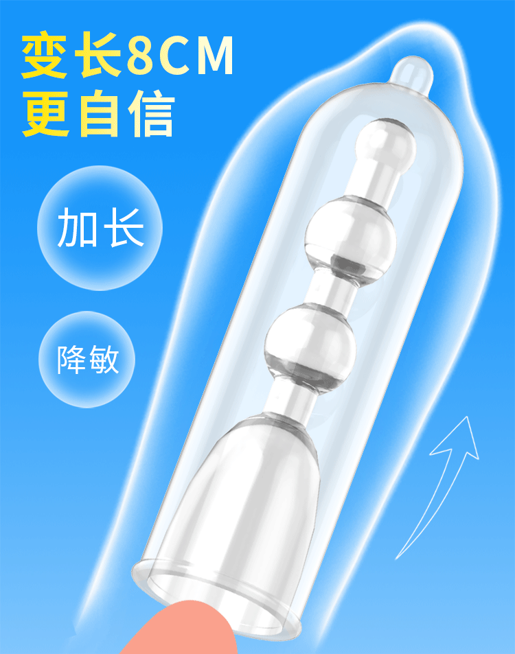 Bao cao su donden JS002 tăng kích thước khoái cảm cực đã