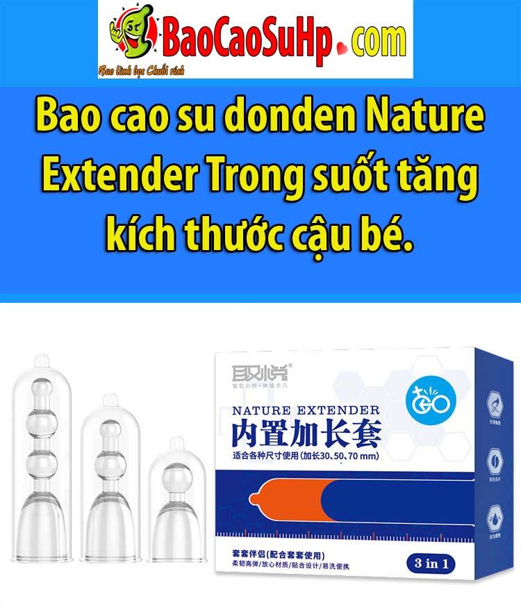 Bao cao su donden JS002 tăng kích thước khoái cảm cực đã