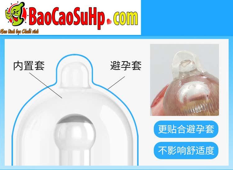 Bao cao su Donden JS002 độc đáo tăng kích thước hiệu quả