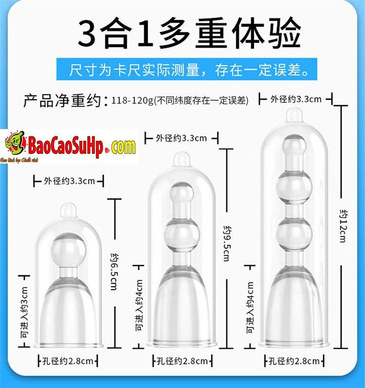 Bao cao su Donden JS002 độc đáo tăng kích thước hiệu quả