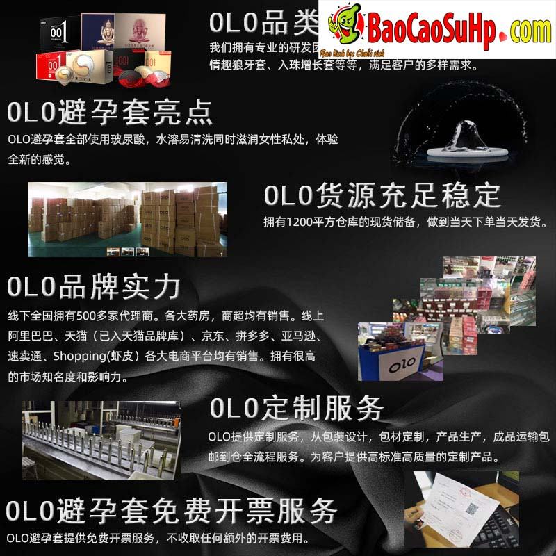 Bao cao su OLO 0.01mm Samurai Silver Sword siêu mỏng an toàn giá tốt