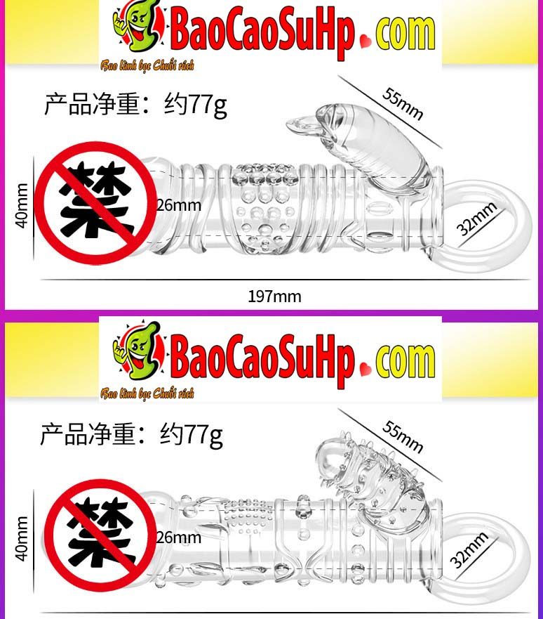 Bao cao su donden gai gân Lycantorer tai thỏ rung tăng khoái cảm