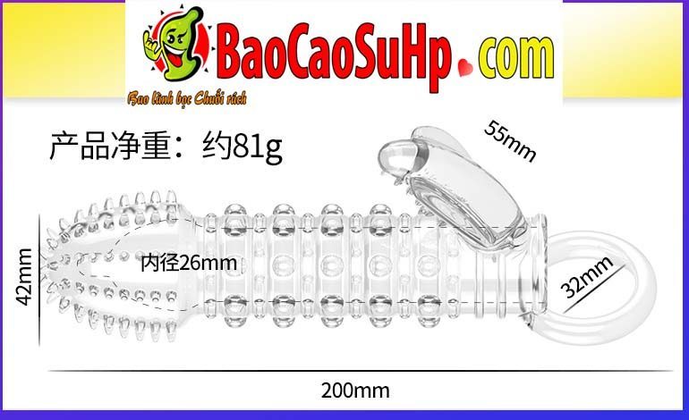 Bao cao su donden gai gân Lycantorer tai thỏ rung tăng khoái cảm