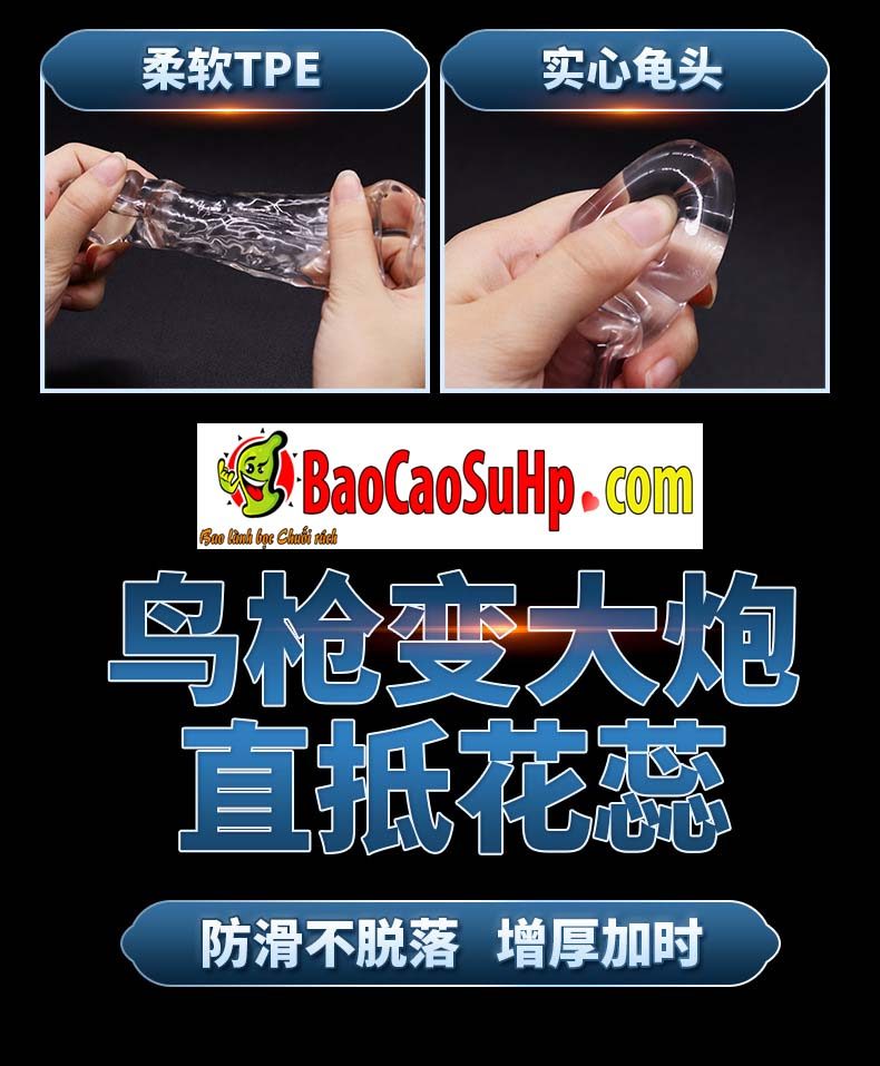 Bao Cao Su Donden Siêu Dài Michael Tăng Cường Cảm Giác Sướng