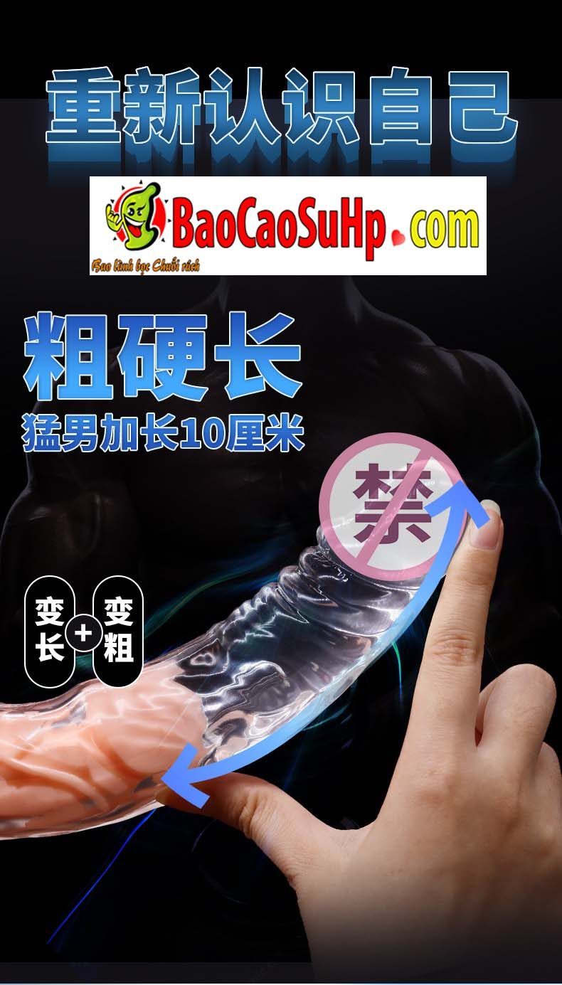 Bao Cao Su Donden Siêu Dài Michael Tăng Cường Cảm Giác Sướng