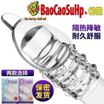 Bao cao su DonDen Kiss Sleeve mở đầu siêu mỏng kích thích