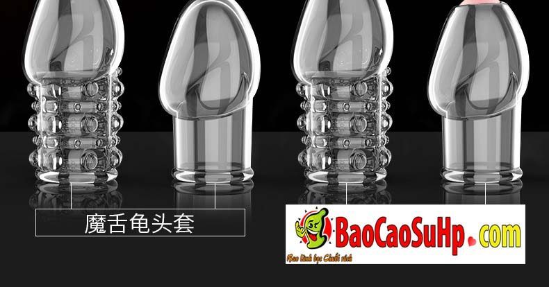 Bao cao su DonDen Kiss Sleeve mở đầu siêu mỏng kích thích