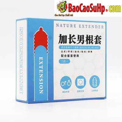 Bao cao su Donden gai siêu mềm ProDotted tăng kích thước an toàn