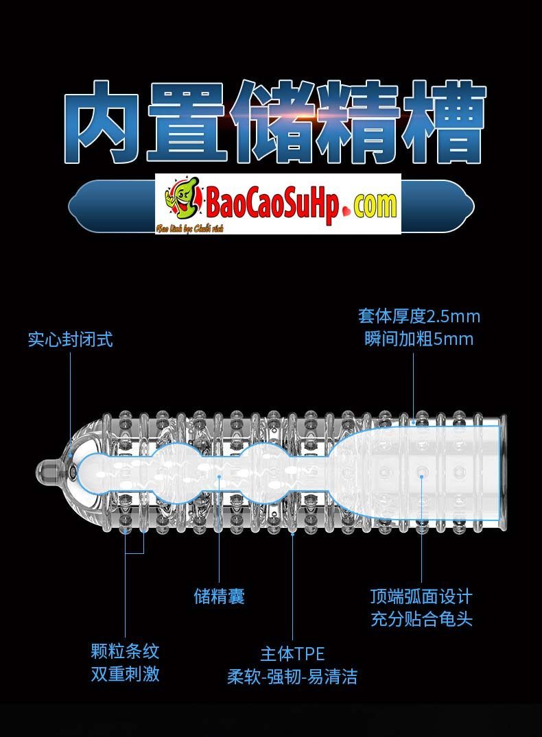 Bao cao su donden ProDotted gai tăng kích thước, kích thích Bao cao su donden ProDotted gai tăng kích thước, kích thích