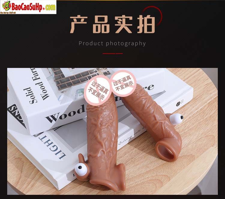 Bao cao su donden Wolf Teeth 15 - Bao cao su donden Wolf Teeth tai thỏ răng cưa kích thích điểm G cực đã