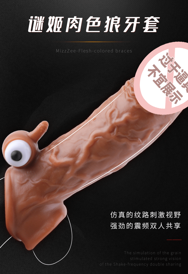 Bao cao su donden Wolf Teeth 5 - Bao cao su donden Wolf Teeth tai thỏ răng cưa kích thích điểm G cực đã