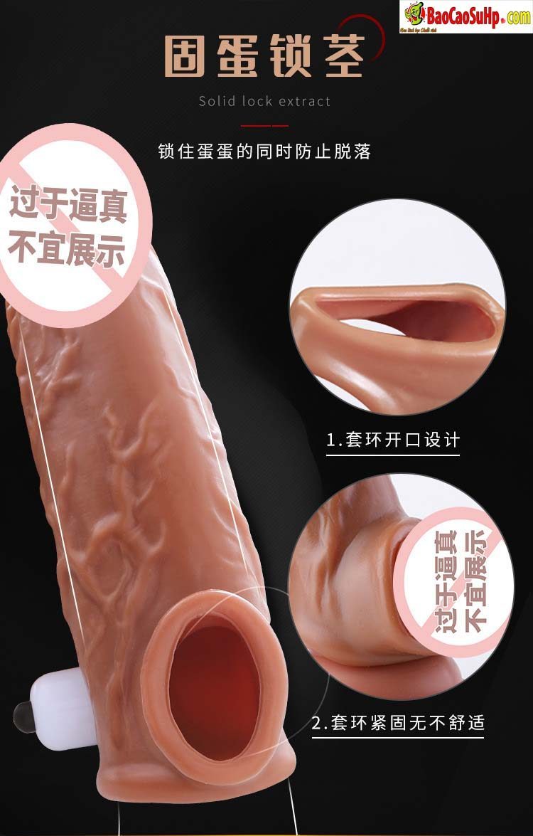 Bao cao su donden Wolf Teeth 9 - Bao cao su donden Wolf Teeth tai thỏ răng cưa kích thích điểm G cực đã