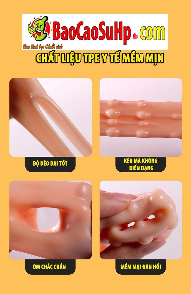 Bộ donden khúc màu da Shi Niuniu tăng kích thước cậu bé cực hiệu quả