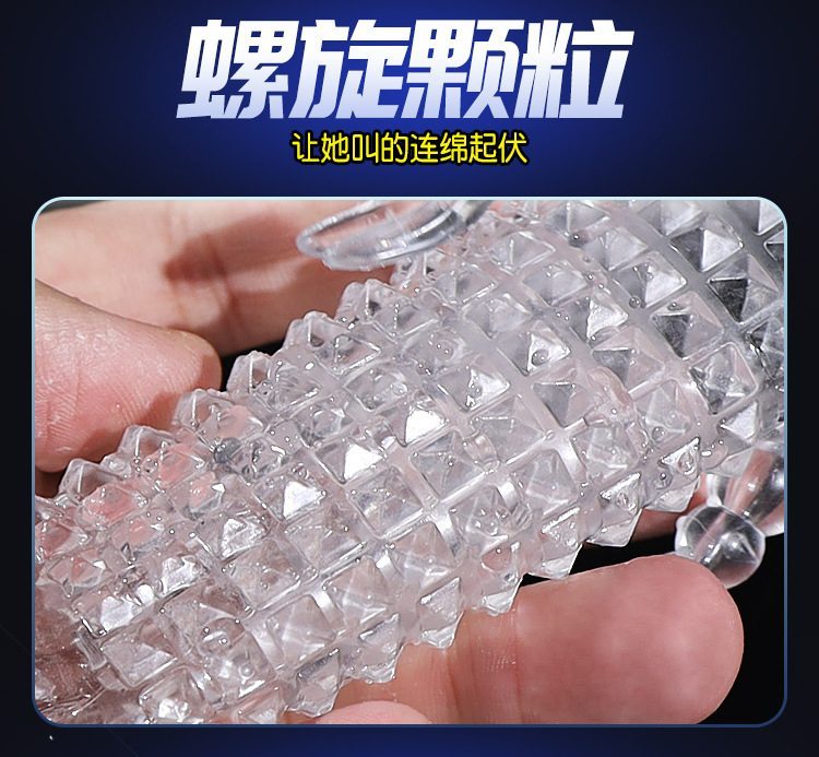 bao cao su donden Schegy 4 24 - Bộ bao cao su đon dên Schegy 4 chiếc trong suốt gân gai khủng giá rẻ