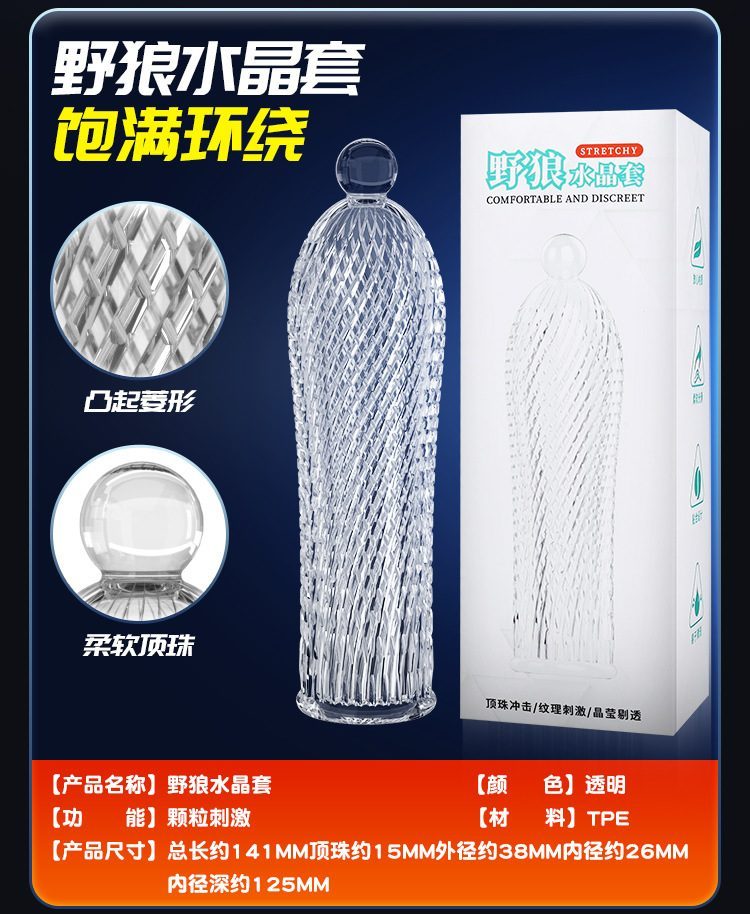 bao cao su donden Schegy 4 28 - Bộ bao cao su đon dên Schegy 4 chiếc trong suốt gân gai khủng giá rẻ